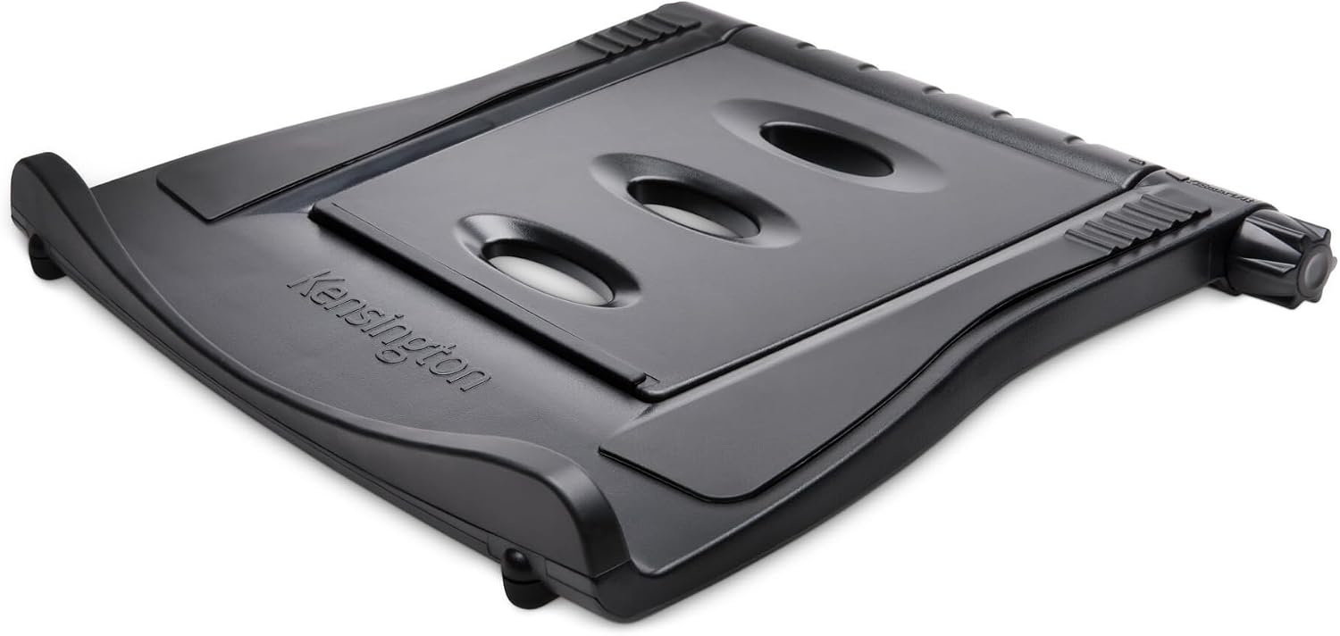 Kensington SmartFit Easy Riser Laptop and Tablet Cooling Stand - Fits Wacom, iPad Pro and Other Tablets and laptops - Black (K52788WW), 12.8" x 11" x 1.6"